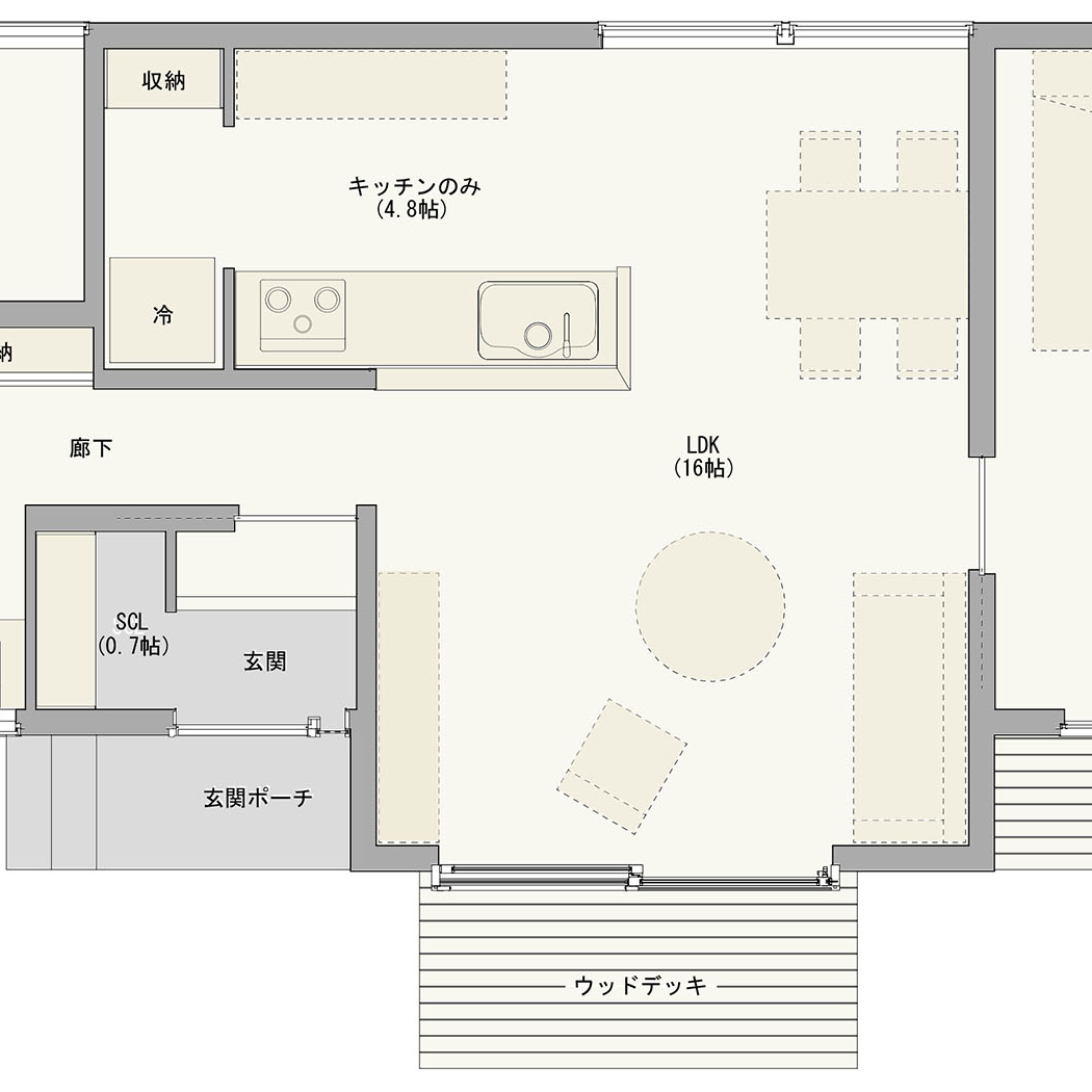 間取り図 LDK